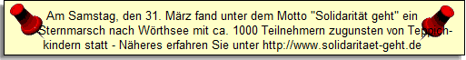 Am Samstag, den 31. M�rz fand unter dem Motto 